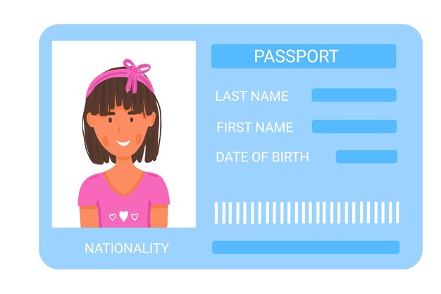 Kid Id Card